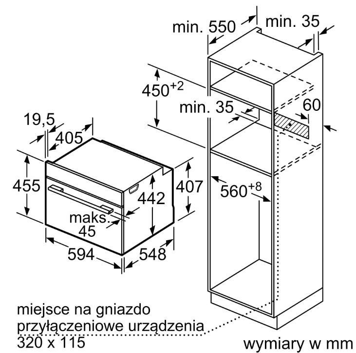 Piekarnik kompaktowy Bosch CBG7341B1 - obrazek 4