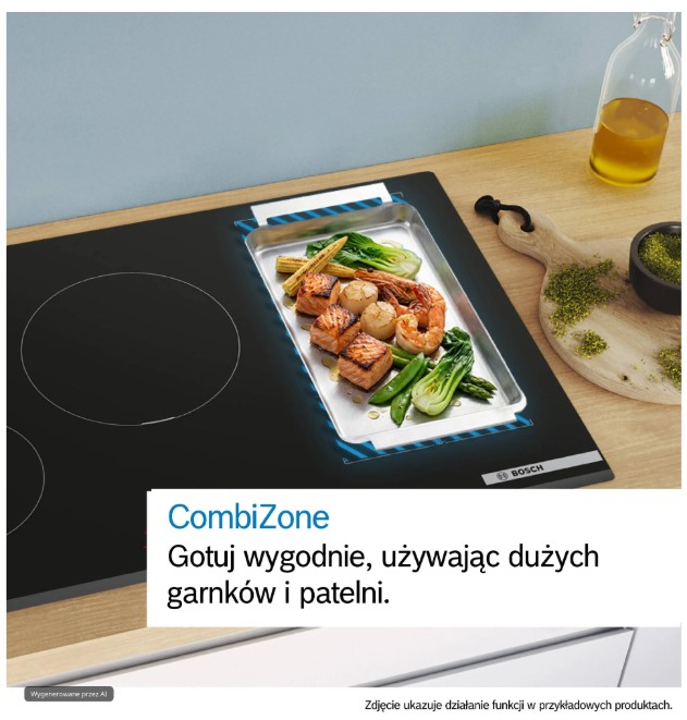 Płyta indukcyjna Bosch PVW81CHB1E - obrazek 2